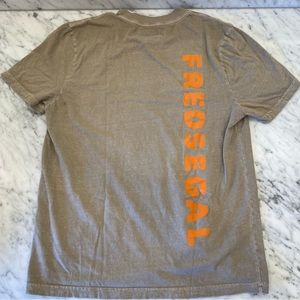 Men's/Unisex‎ Fred Segal Logo Print Tshirt in Beige, Size XS